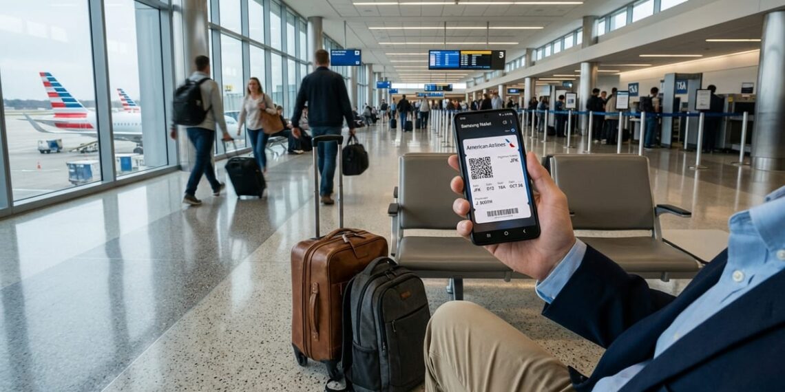 American Airlines Pioneers Live Boarding Pass Feature for Samsung Wallet Users