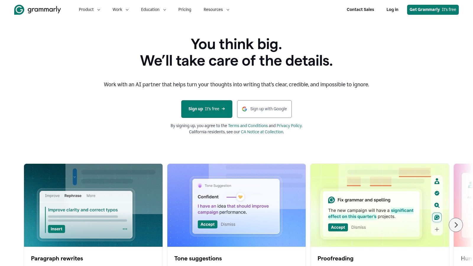 Grammarly (Pro/Business/Enterprise)